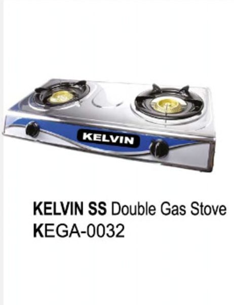 KELVIN SS Double Gas StoveKEGA-0032