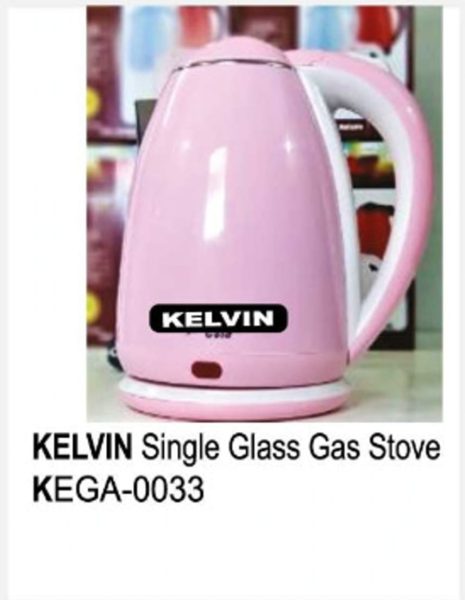 KELVIN Single Glass Gas Stove KEGA-0033