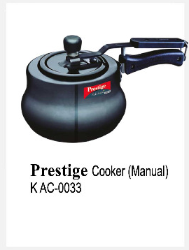 Prestige Cooker (Manual)KAC-0033